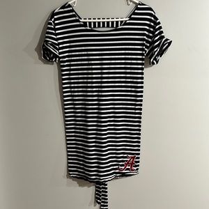 Alabama black and white striped dress from Gameday size small